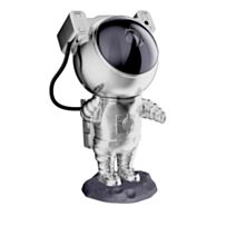 Veilleuse projecteur astronaute chromé filaire USB - XANLITE
