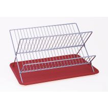 Egouttoir à vaisselle pliant avec plateau - MSV