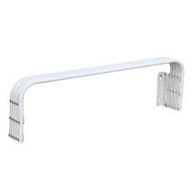 Etendoir mural métal blanc 5m