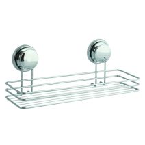 Etagère de douche à ventouses Acier