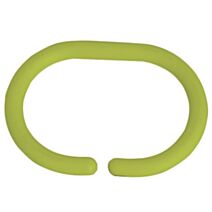 Anneaux pour rideaux de douche vert - lot de 12 - MSV