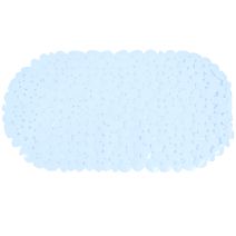 Tapis fond de baignoire Galets blanc 