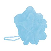 Fleur de douche bleu clair