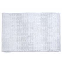 Tapis de bain Chenille 40x60cm blanc MSV