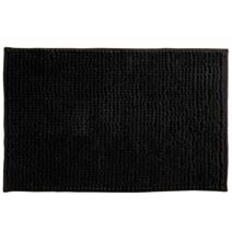Tapis de bain Chenille 40x60cm noir MSV