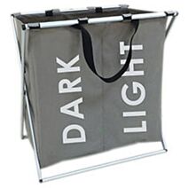 Panier à Linge Aluminium/Polyester - MSV