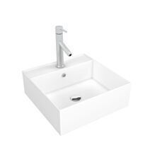 Vasque fjord carrée 40x40x14cm