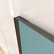 Profilés de finition noir mat pour panneau mural