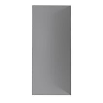 Panneau mural de douche 90 x 210 cm - gris - AURLANE