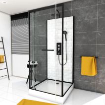 Cabine de douche carrée metro 90x90cmx230cm 