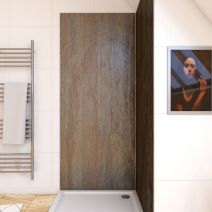 Panneau mural de douche HOMESTONE 90 x 210 cm - Forest - AURLANE