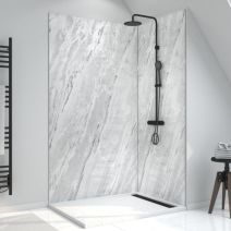 Panneau mural en feuille de pierre naturelle Homestone artic storm 120x210cm