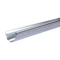 Gouttière demi-ronde dev. 25 acier galvanisé 4m