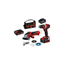 Lot perceuse-visseuse TE-CD 18/40 Li et meuleuse d'angle TC-AG 18/115 Li - EINHELL