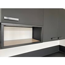 Etagère meuble de cuisine Style Industriel Métal Noir