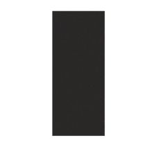 Joue pour meuble de cuisine haut Basalt71x10x1,8cm noir mat