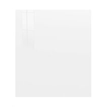 Joue de finition Artika pour meuble haut Blanc Laqué 71,3x58x1,8cm