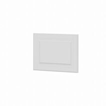 Façade meuble cuisine Liath MDF PVC blanc 42,5x59,7x1,8cm