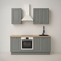 Façade Liath MDF revêtu PVC gris 71,3x60cm 3 tiroirs - RBSISTEMS