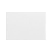 Façade Luna blanc mat 18mm 428x600 pleine - RBSISTEMS