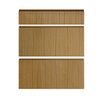 Façade Sienna chêne 713x600 3 tiroirs - RBSISTEMS
