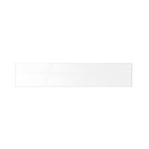 Bandeau four Klar 16mm laqué blanc brillant 110x600 - RBSISTEMS