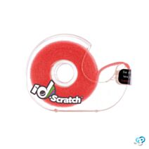 Dévidoir bande auto-grippante 2 m x 2 cm rouge - ID-SCRATCH