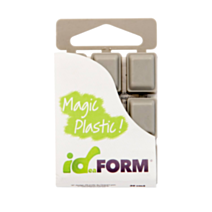 Tablette plastique thermoformable 20 cm3 gris - ID-FORM