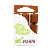 Tablette plastique thermoformable 20 cm3 marron - ID-FORM