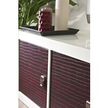 Adhésif effet matiere 1m5 0,45cm croco grena