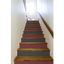 Adhésif unimat mat 2m 0,45cm rouge - VENILIA