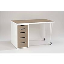 Adhésif cuir taupe 67,5cm 1,5m