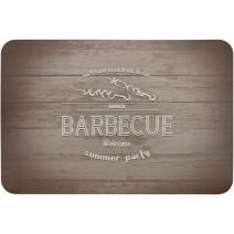 Set de table imprimé pvc bbq nature 30x45cm