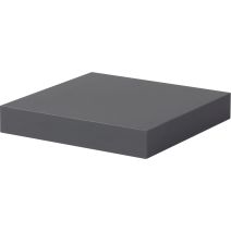 Tablette DS4 MDF 38 mm 23 x 23,5 cm gris - DECO SYSTEM