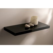 Étagère Épaisse Noir 60x23,5x3,8cm - DECO SYSTEM
