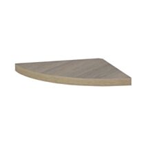 Tablette DS2 angle MDF 18 mm 23 x 23,5 cm sanoma - DECO SYSTEM