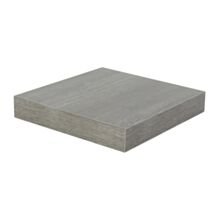 Tablette DS4 38 mm 23 x 23,5 cm chêne anthracite - DECO SYSTEM