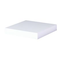 Tablette 23 x 23,5 x 3,8 cm blanc - DECO SYSTEM