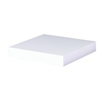 Tablette 23 x 23,5 x 3,8 cm blanc - DECO SYSTEM