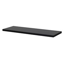 Tablette DS2 noir MDF 18mm 60x18cm - DECO SYSTEM