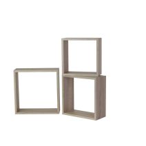 Set de 3 cubes 12 mm x 30 x 30 cm sanoma - DECO SYSTEM