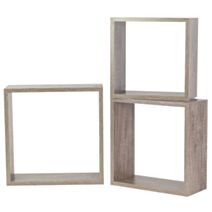 Set de 3 cubes 12 mm x 30 x 30 cm sanoma - DECO SYSTEM