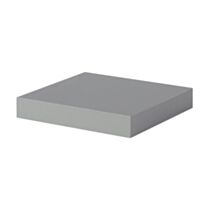 Tablette DS4 MDF 38 mm 23 x 23,5 cm alu - DECO SYSTEM