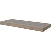 Tablette 38mm 90x23,5cm chêne brut massif - DECO SYSTEM