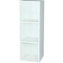 Meuble de rangement 3 cases Cubbox 12mm 98x31,7x29,5cm Blanc - DECO SYSTEM