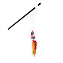 Canne à pêche appât souris 7 cm 46 cm multicolore fluo - ZAMIBO