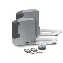 Motorisation à bras articulés pour portail battant 12V - SENTINEL