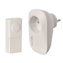 Carillon Ecobell sans fil Enfichable avec Prise Intégrée 100 Plug