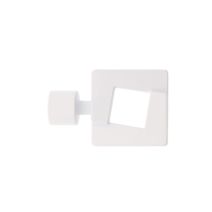 Lot de 2 embouts Upper East Side D20 blanc mat