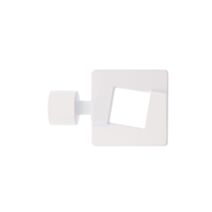 Lot de 2 embouts Upper East Side D20 blanc mat